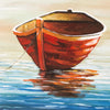 Coastal Cabins Outdoor Canvas Art Print - 35x35